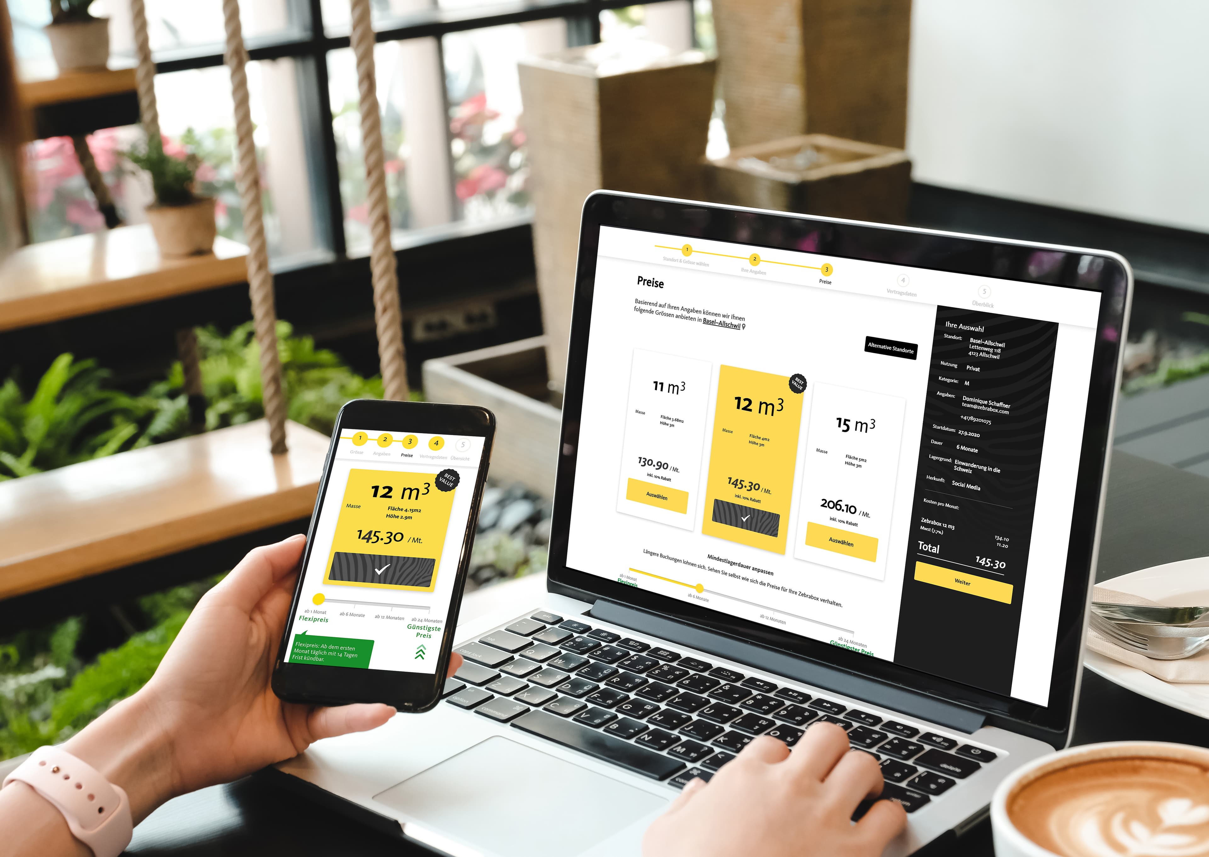 Completely digital – the new booking process