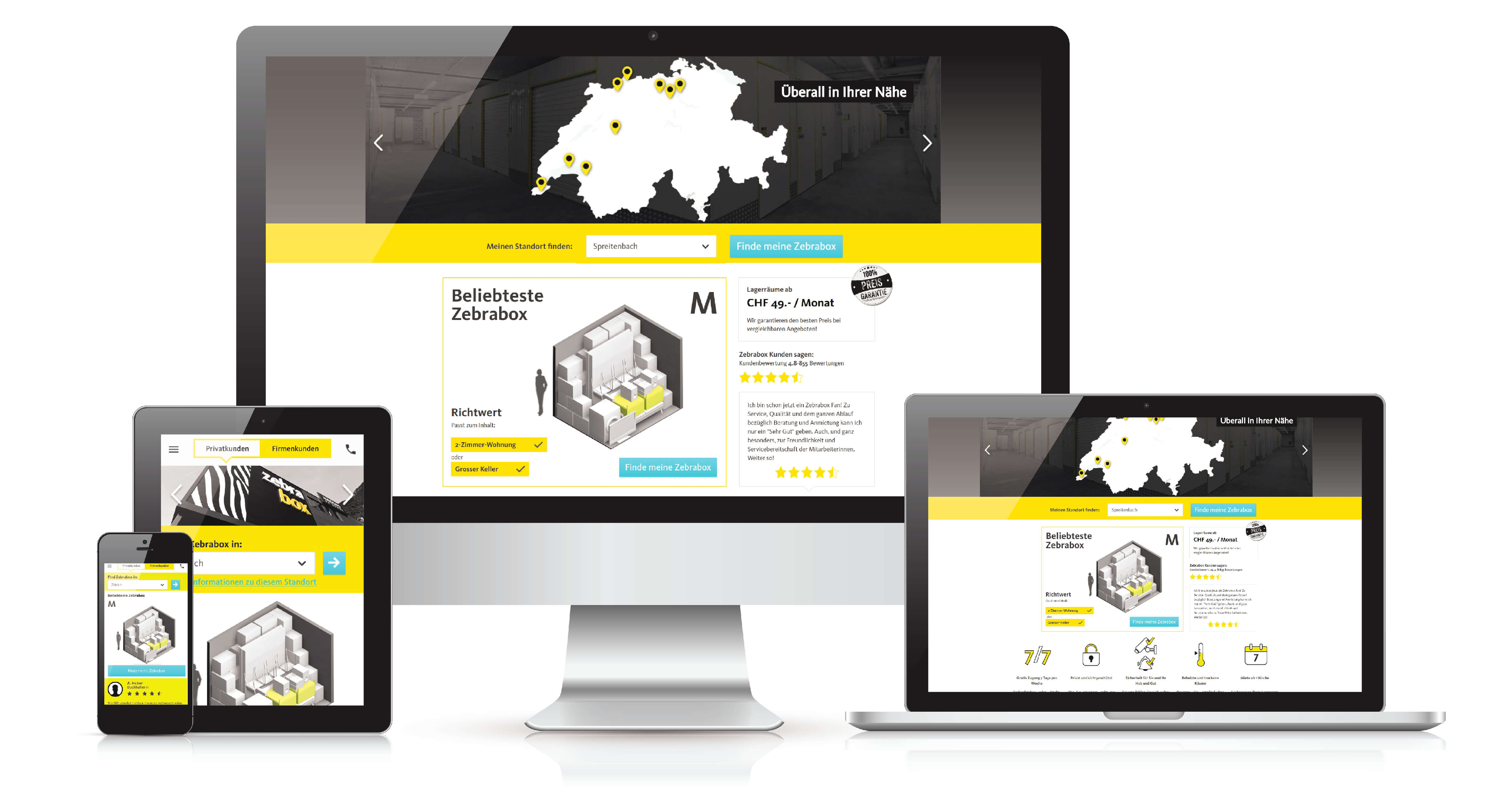 Vorschlau der neuen Webseite Vorschlau der neuen Webseite